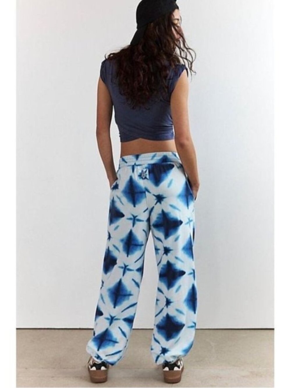 FP Movement Hot Shot Crossover Set Shibori Navy Combo NWOT M - Picture 2 of 16